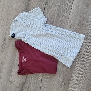 Girls large (10/12) short sleeve shirts